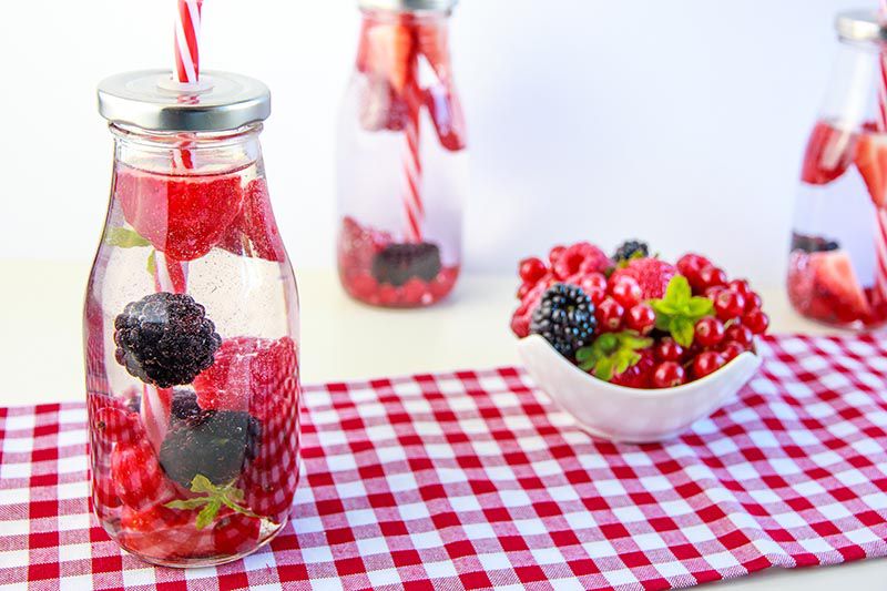 Summer Berry Healthy Drink